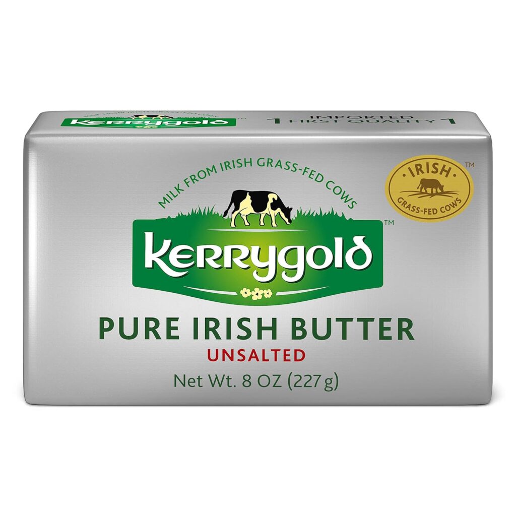 Kerrygold brand pure Irish unsalted butter