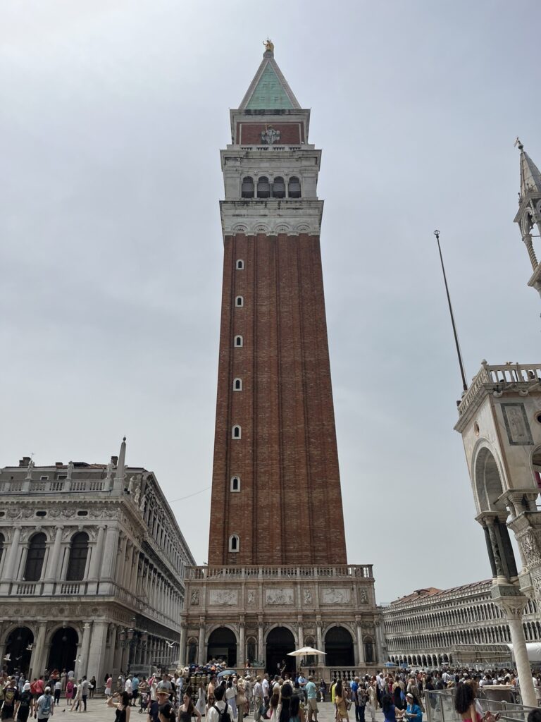 Campanile tower in Venice