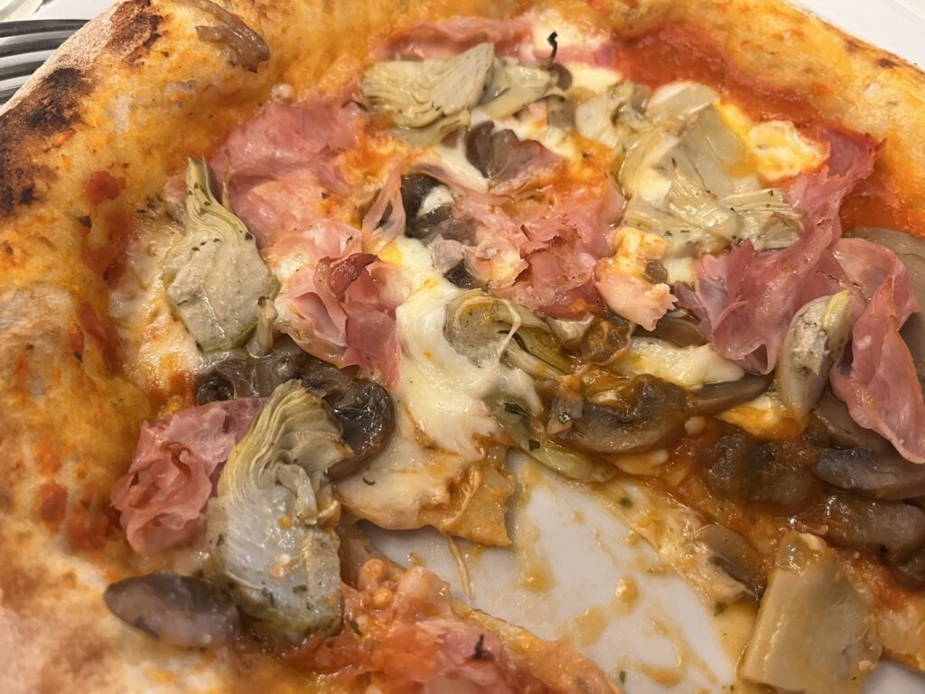 pizza closeup