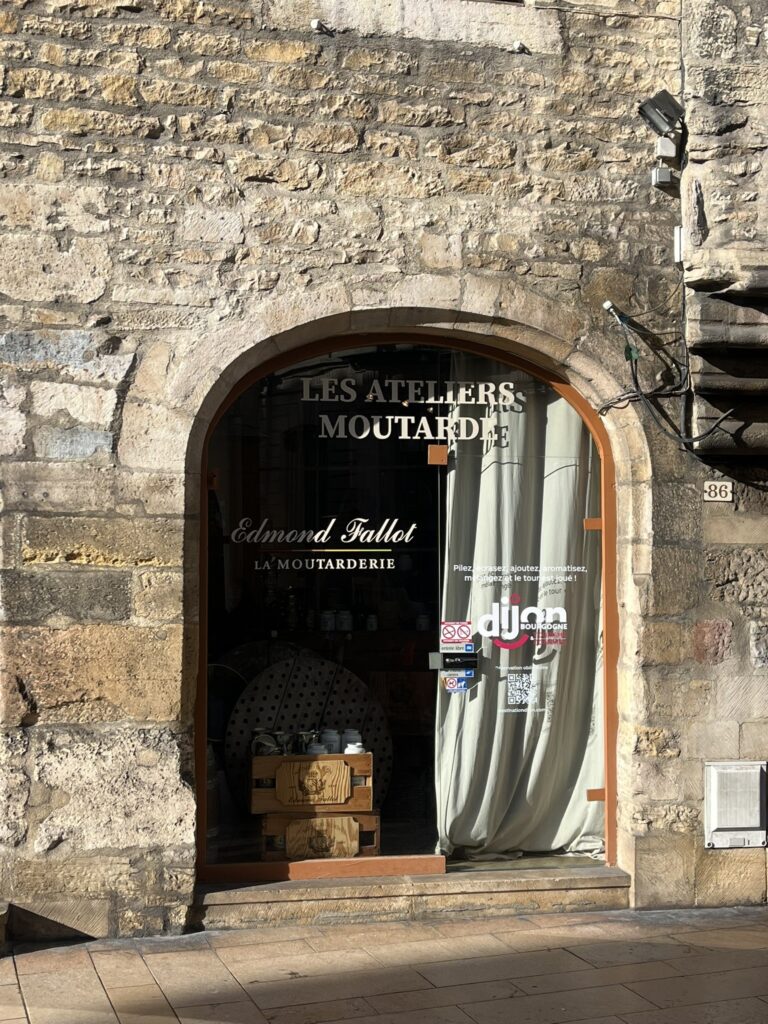 exterior of Les Ateliers Moutarde in Dijon France