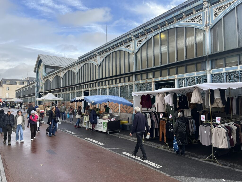 Les Halles market in Dijon France