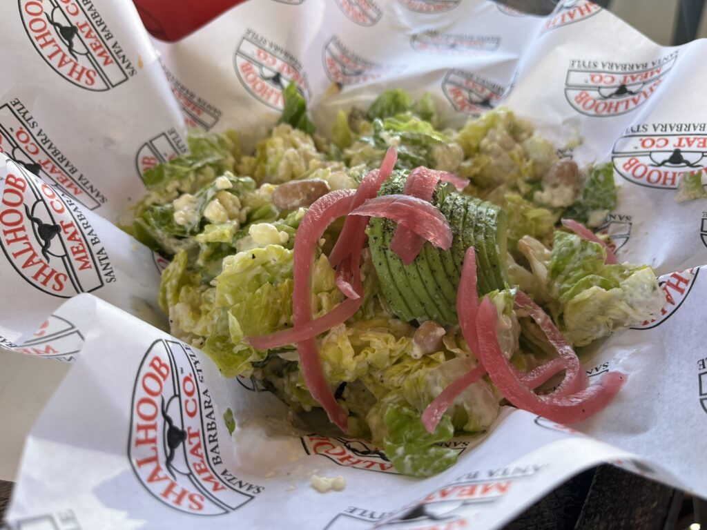 Littel Gem Salad at Shalhoob's Funk Zone Patio