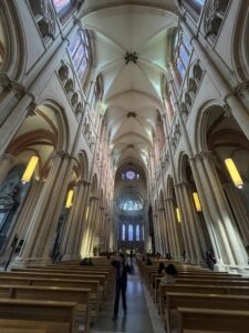 Cathedral interior Lyon France