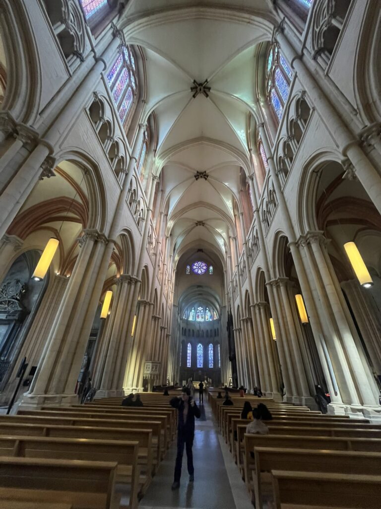 Cathedral interior Lyon France