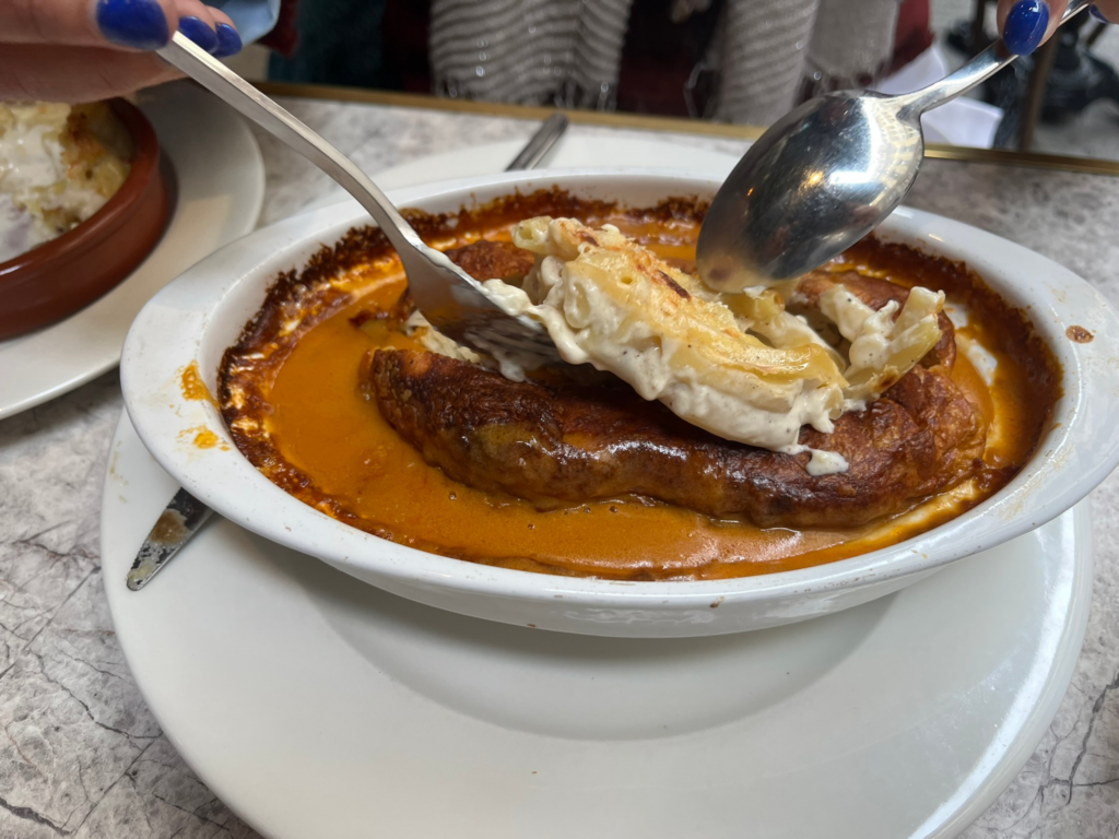 Quenelle at Bistrot ANCRÉ Lyon France