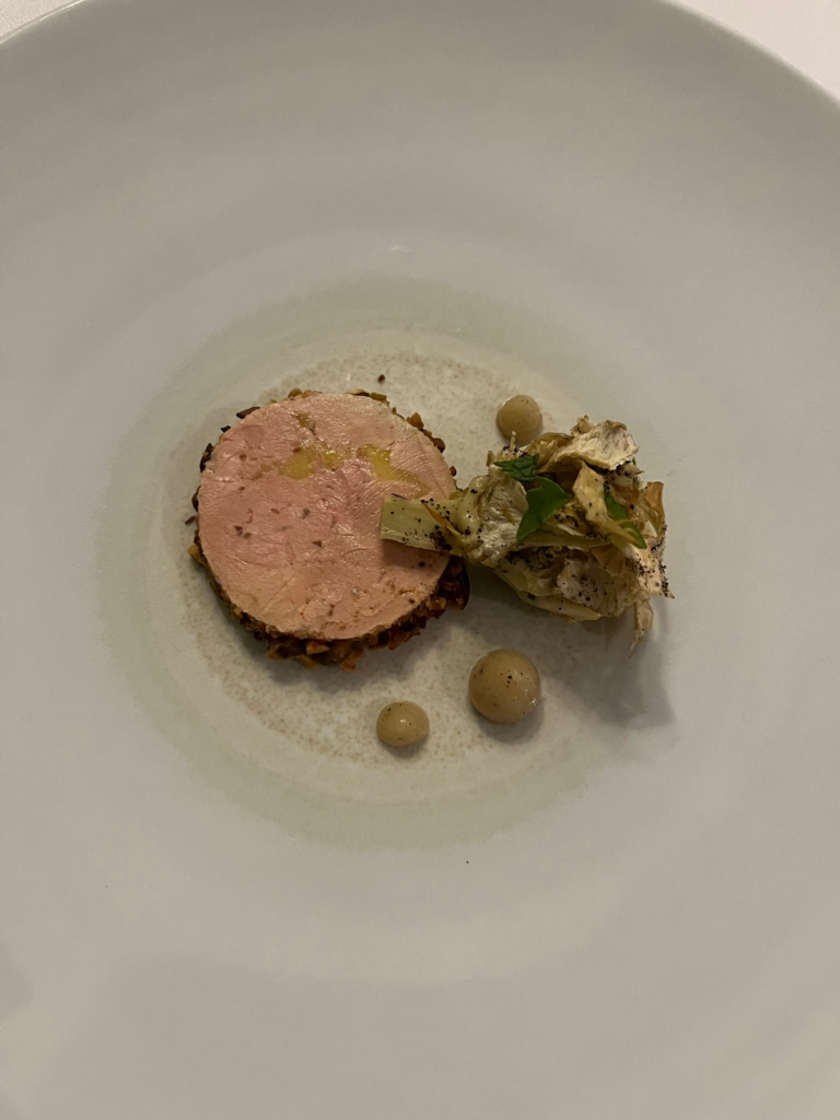 Artichoke and Foie Gras Tribute to Mere Brazier at La Mère Brazier Lyon France