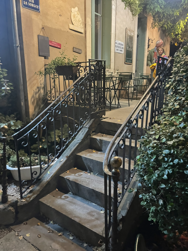 L'Atelier Du Jardin restaurant in L'Isle-sur-la-Sorgue, France