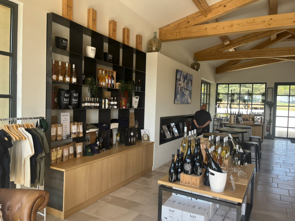 Chateau de Sannes Winery near L'Isle-sur-la-Sorgue, France