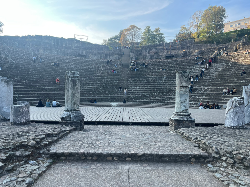 Lugdunum Roman ruins Lyon France