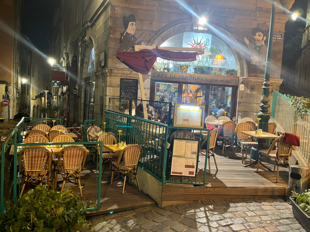 Restaurant Café du Soleil Lyon France