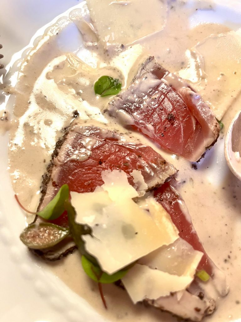 Thon Blanc au Sumac at Boubalé restaurant in Paris France