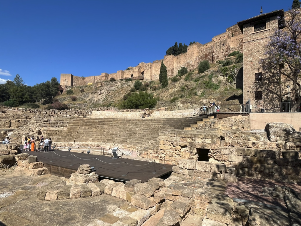 Alcazaba of Malaga Spain
