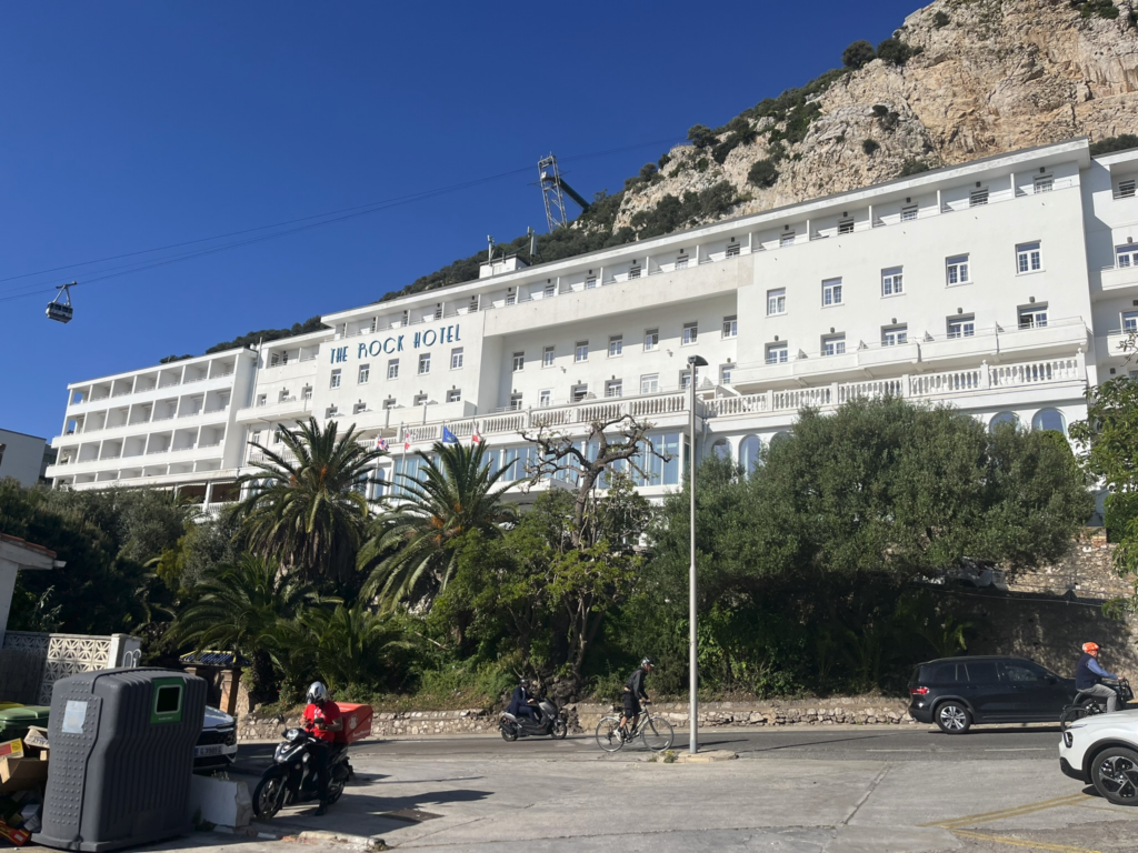 The Rock Hotel on The Rock of Gibraltar