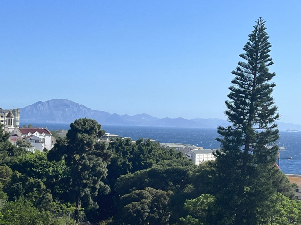 View from The Rock Hotel on The Rock of Gibraltar