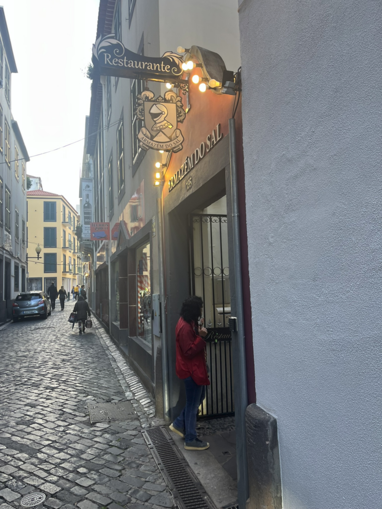 A street in Funchal, Madeira