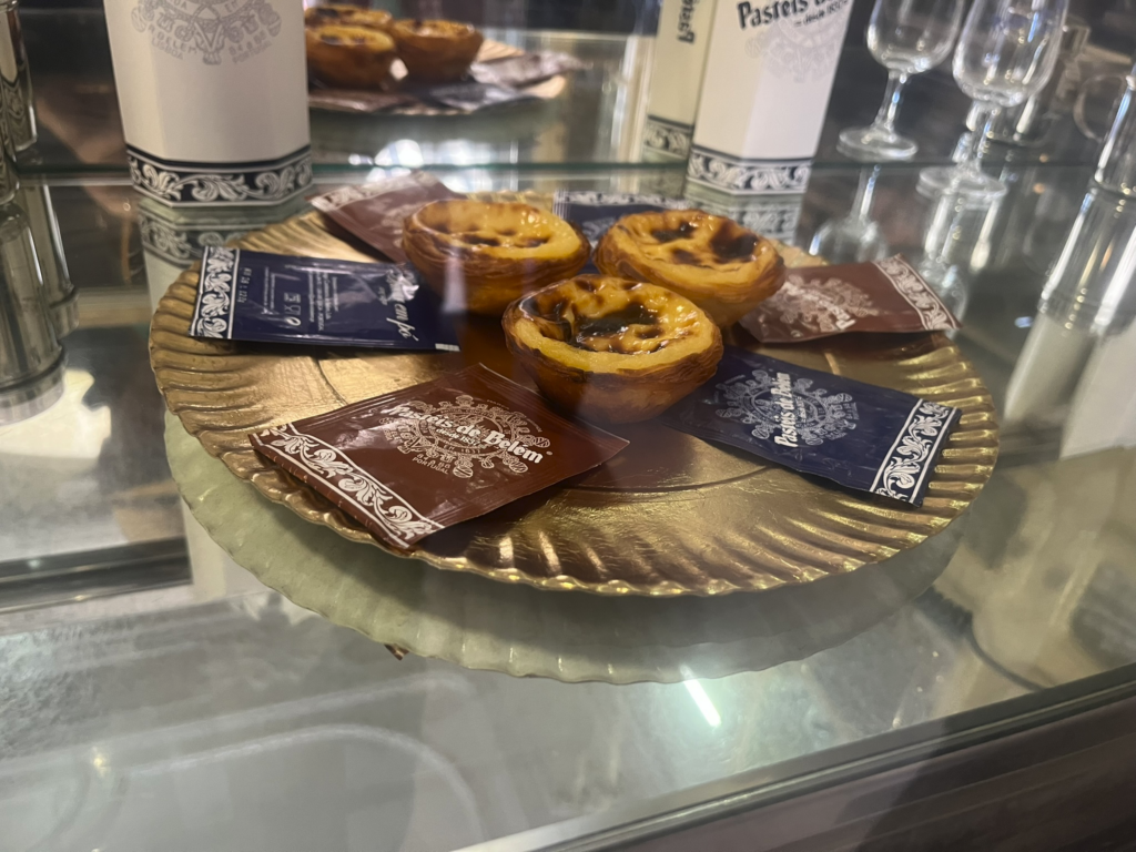 Pastéis de Belém in Lisbon Portugal