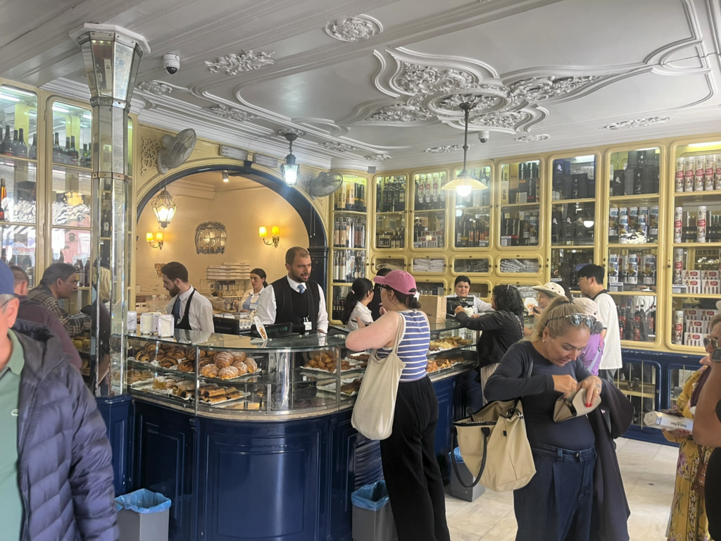 Pastéis de Belém in Lisbon Portugal