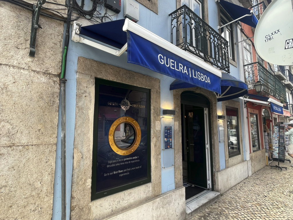 Guelra Restaurante in Lisbon Portugal