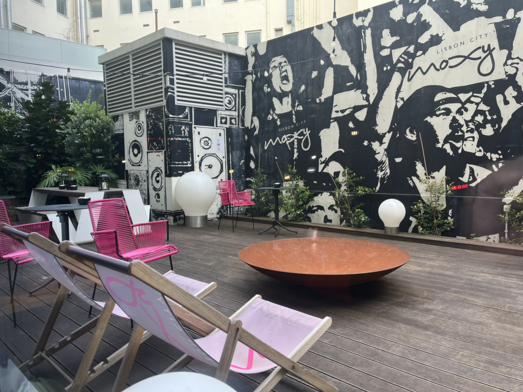 Moxy Hotel in Lisbon Portugal