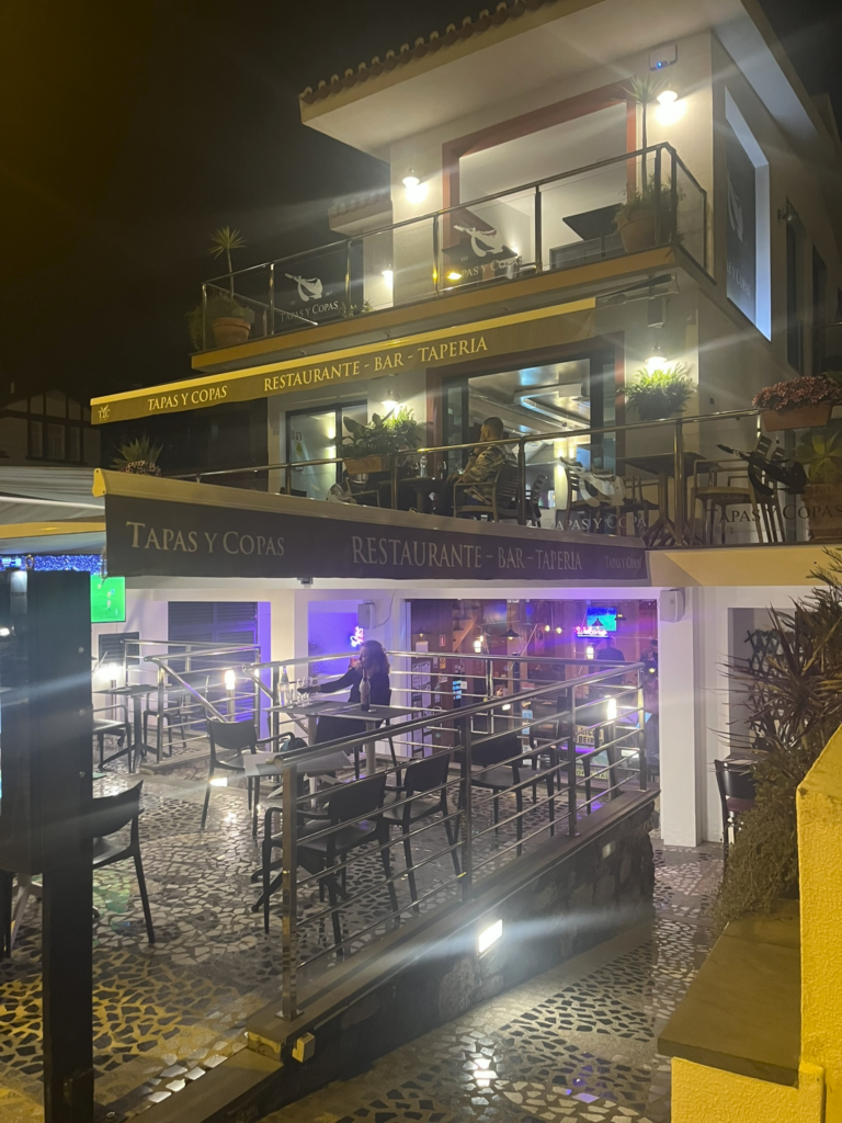 Tapas Y Copas restaurant Funchal Madeira