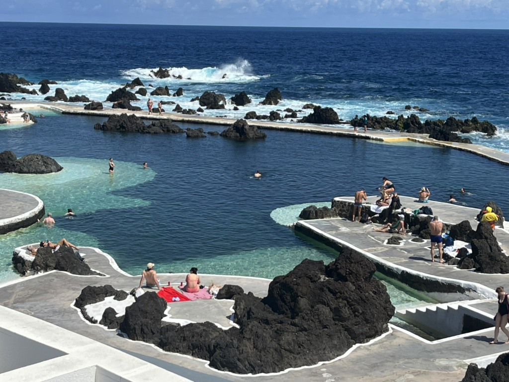 Salt water pools in Porto Moniz, Madeira