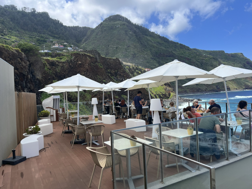 Sea View restaurant Porto Moniz, Madeira