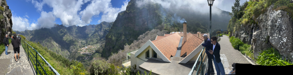 View from Eira do Serrado of the Valley of the Nuns, Madeira