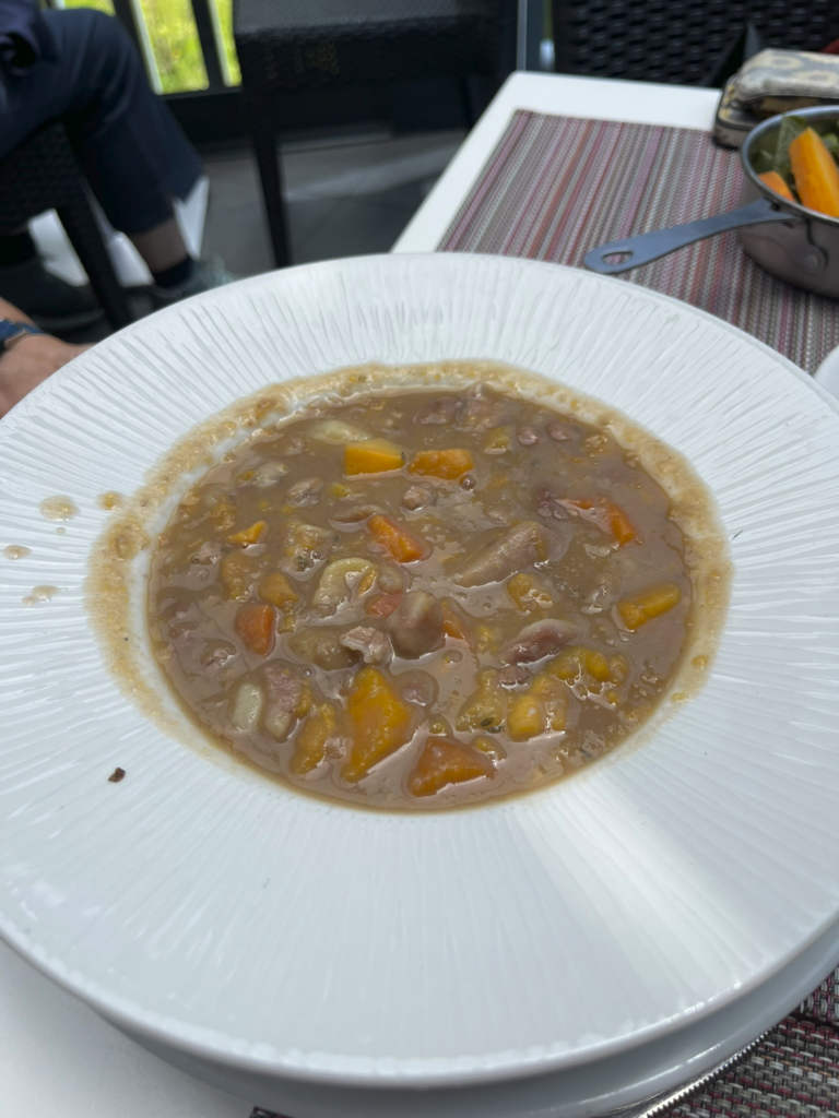 Chestnut soup at Sabores do Curral restaurant, Curral das Freiras, Madeira