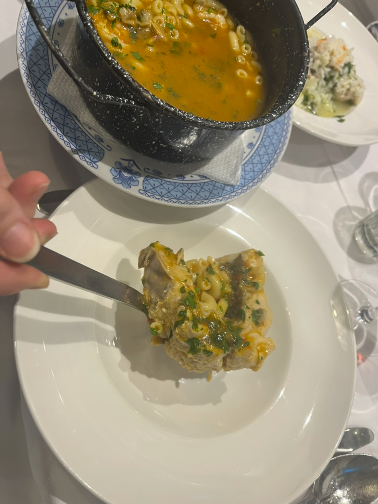 stew dish at ComTradições Restaurant, Funchal, Madeira