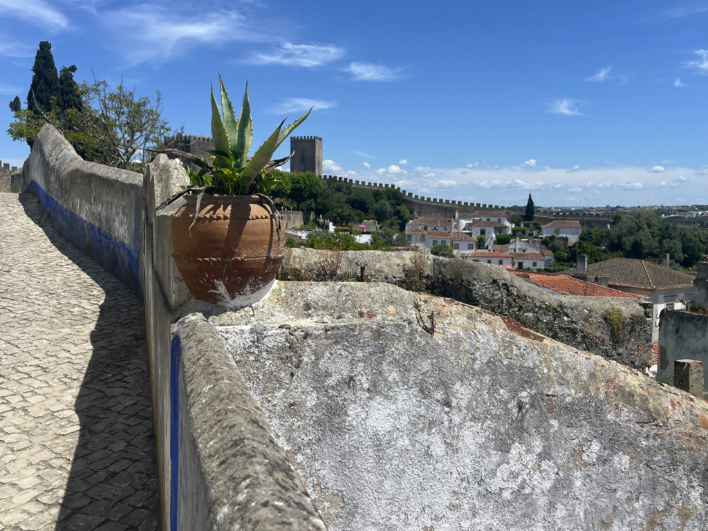 Castelo de Obidos in Obidos Portugal