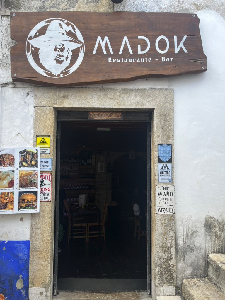 Madok restaurant in Obidos Portugal